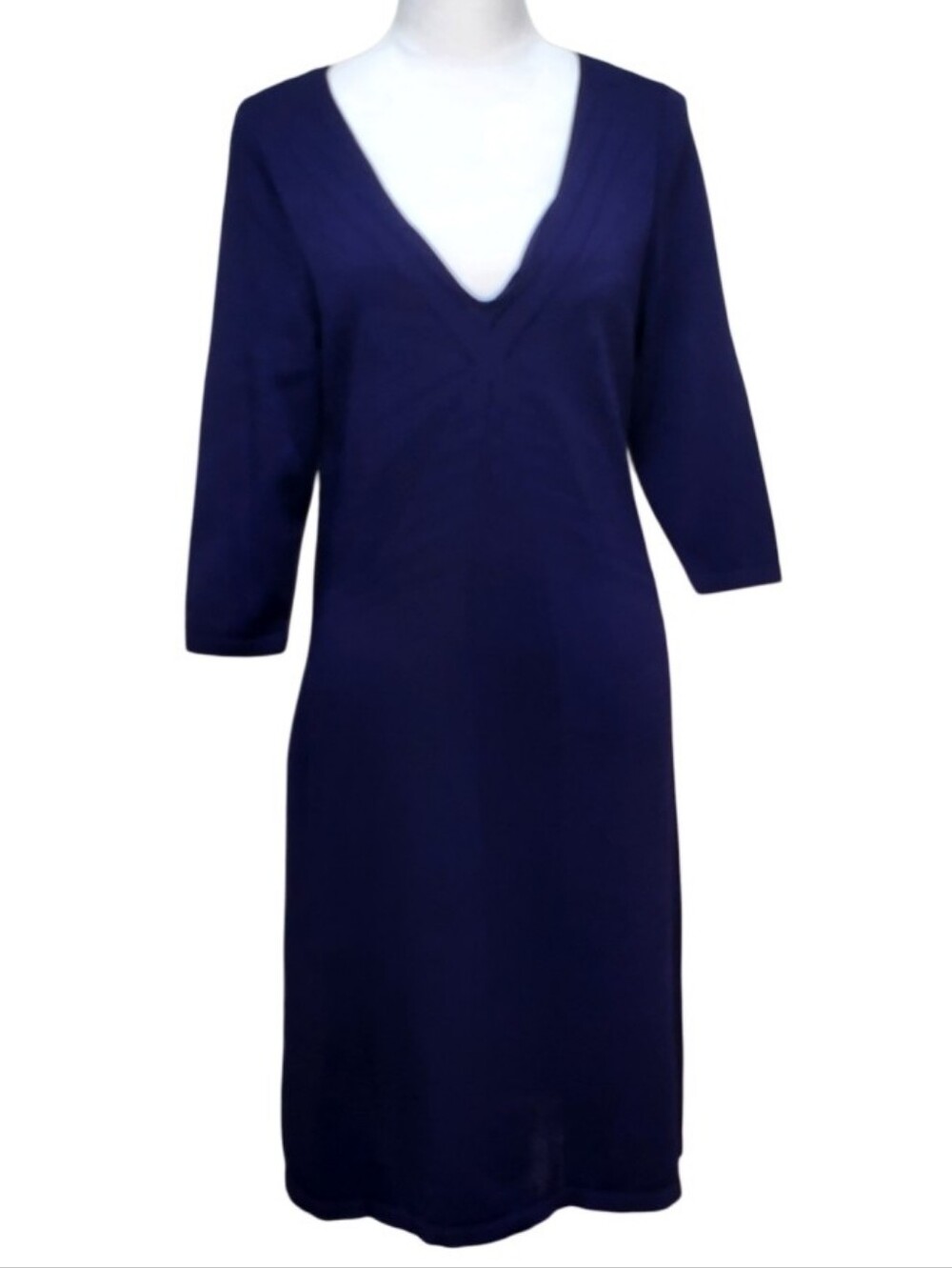 2/$10 Lane Bryant Purple V-Neck Sweater Dress Size 14 16